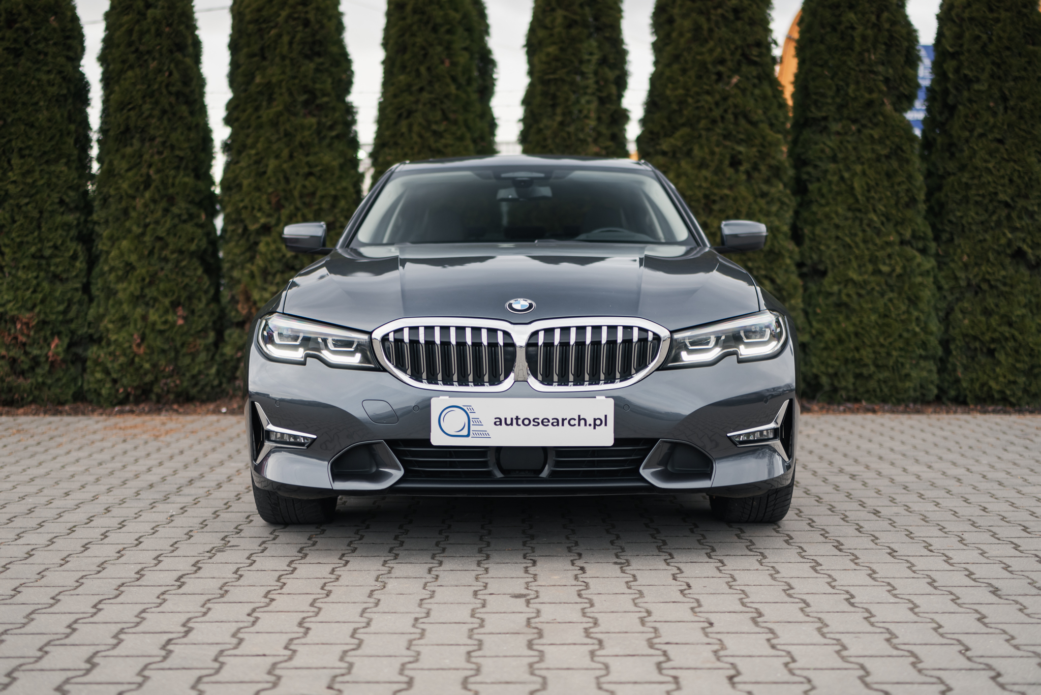 BMW 320d xDrive Luxury Line szary przód