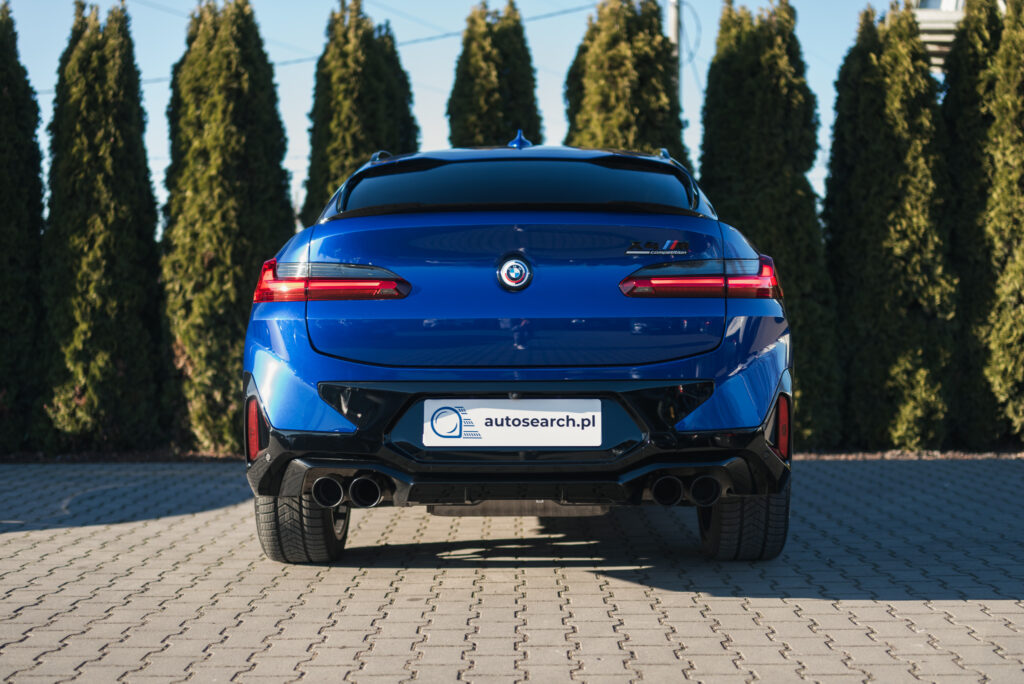 BMW X4 M Competition tył