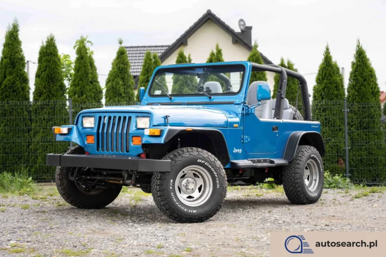 Jeep Wrangler Nasza główna siedziba znajduje się w Warszawie. Posiadamy również oddział w Katowicach. Oferujemy możliwość transportu dowolnego pojazdu pomiędzy naszymi oddziałami. Zapraszamy do zapoznania się z pełną ofertą na stronie autosearch.pl.